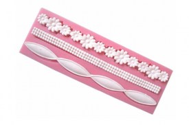 MOLDE SILICONA 3 GUARDAS DIFERENTES (17Z2) (CS2) Molde silicona 3 guardas